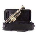 Artland Professional Brass Instruments Solid Yellow Brass Trumpet with Case - ATR8800