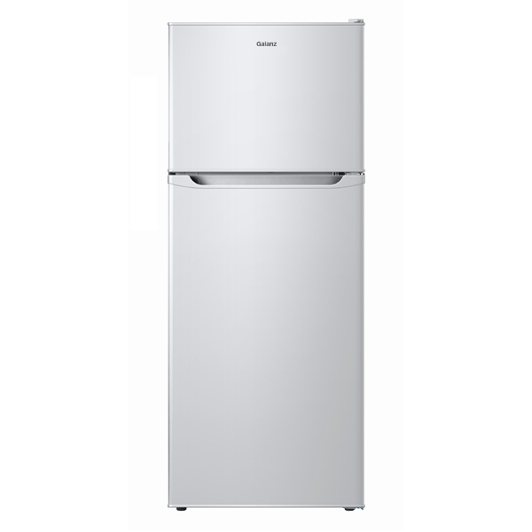 Galanz 280L Frost Free LED Display, Top Mount Refrigerator, Inox - BCD-280WEFV-52H-EUR(F)