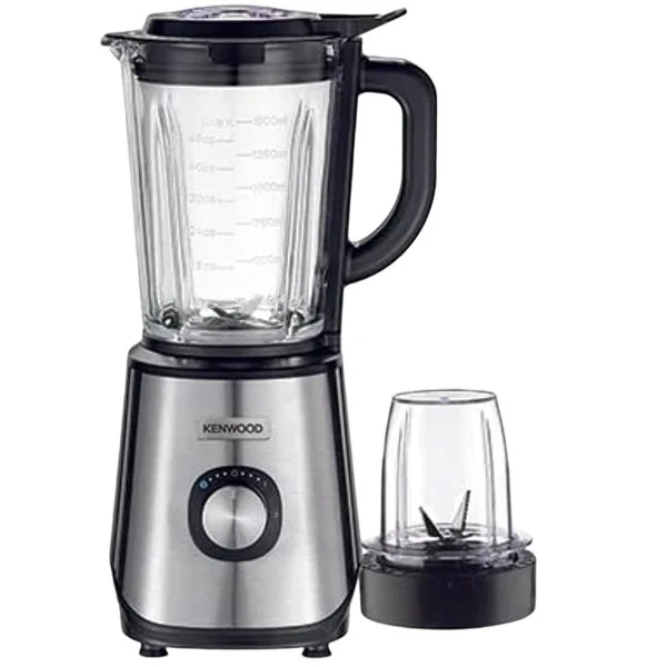 Kenwood 1000Watts, 2 Liters Capacity Glass Blender with 1 Mill - BLM45.240SS