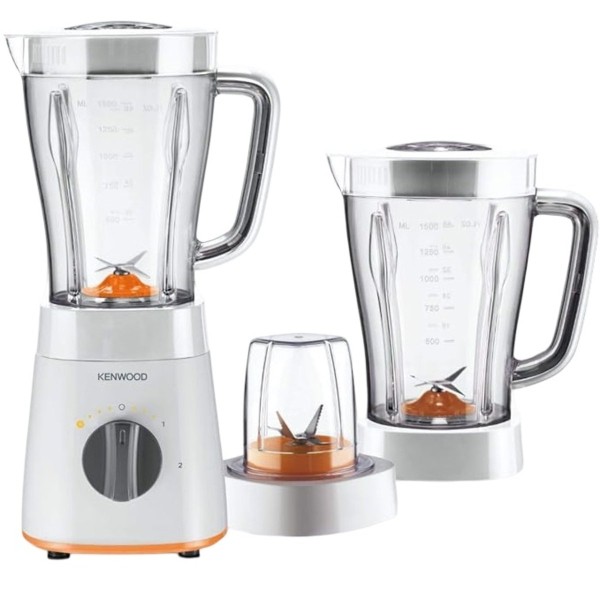 Kenwood 2 Liters, 500Watts Blender with Mill and Extra Jar - BLP15.520WH