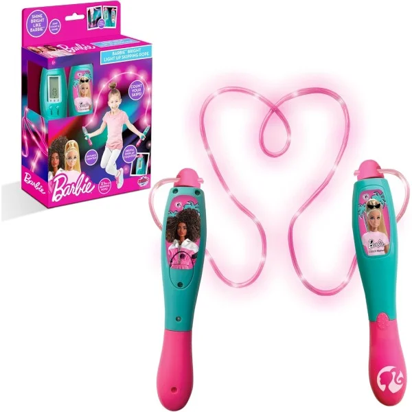 Barbie Bright LED Light Up Skipping Jump Rope - BRB202302-TT