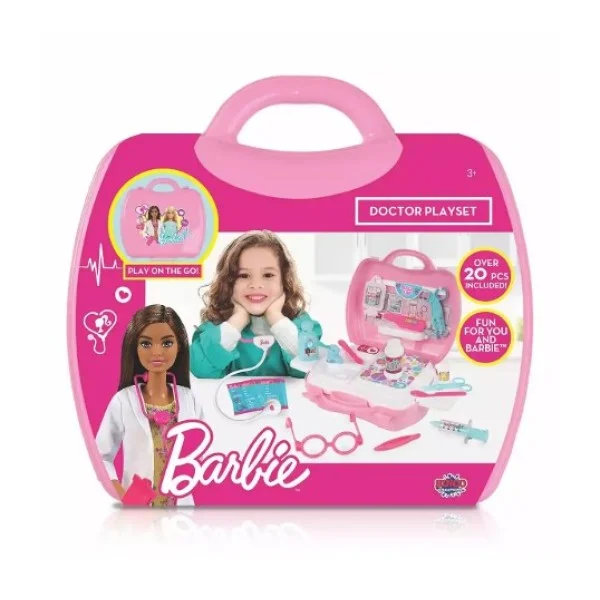 Barbie Doctor Playset, 20 Piece Playset - BRB202361-TT
