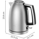 Krups Brushed Metal Finish, 1.7L Capacity, Excellence Kettle - BW552DM0
