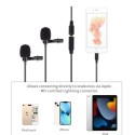 Boya Dual Digital Lavalier Microphone for iOS /MAC/Windows - BY-M2D