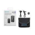 Boya Ultracompact Wireless Microphone System for Cameras and Smartphones (2.4 GHz) - BY-XM6-S1 Mini