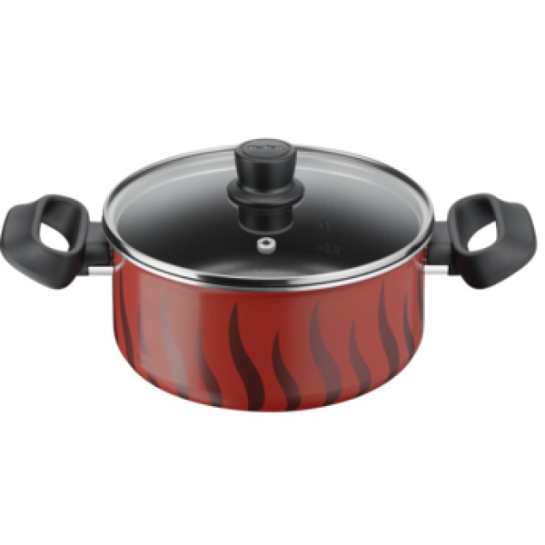 Tefal Tempo Flamme 20cm Stewpot with Lid - C3044485