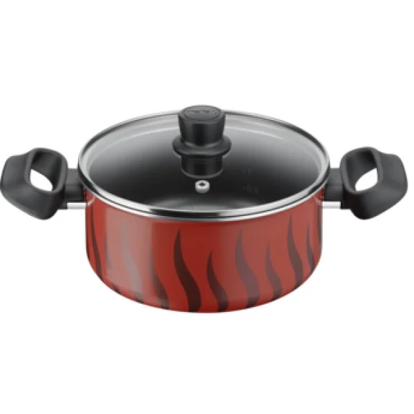 Tefal Tempo Flamme 20cm Stewpot with Lid - C3044485
