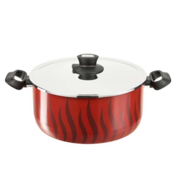 Tefal Tempo Flamme Stewpot 28cm with Lid - C3045383