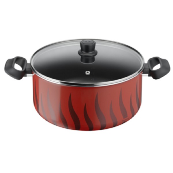 Tefal Tempo Flamme 28cm Stewpot with Lid - C3045385