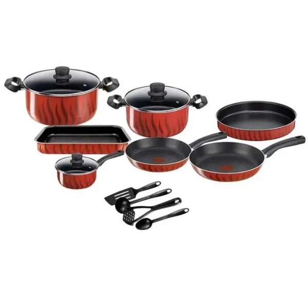 Tefal Tempo Flamme Stewpot 14pcs set - C3079383