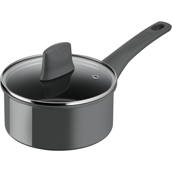 Tefal Non-Stick Ceramic Coating Saucepan with a Glass Lid - C4262233
