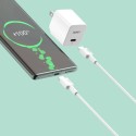 Aukey Braided Nylon USB-C to USB-C Cable 0.9m, White - CB-CD45-WH
