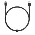 Aukey Braided Nylon USB-C To Lightning Cable, Black - CB-CL3-BK