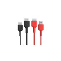 Aukey Impulse HDMI 2.0 High-Speed HDMI Cable 4K 60Hz 6.6ft 2-Pack - CB-H01 BK