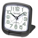 Rhythm Value Added Travel Alarm Clock, Black - CGE602NR02