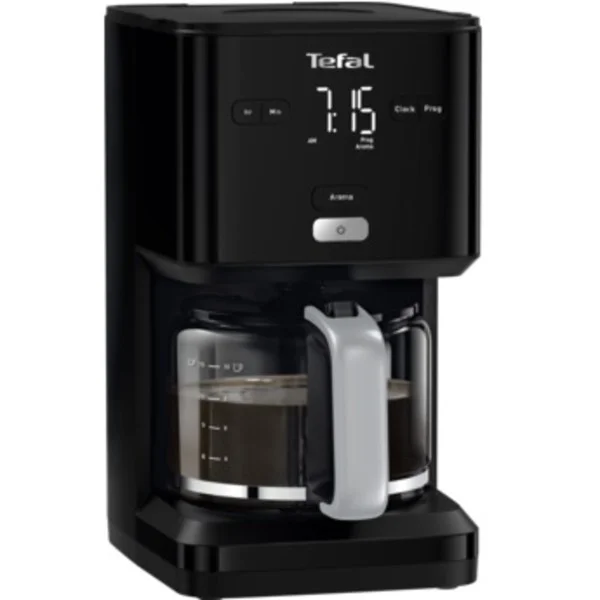 Tefal 1000Watts, 1.25L Capacity, Smart&rsquo;n Light Filter Coffee Maker - CM600840