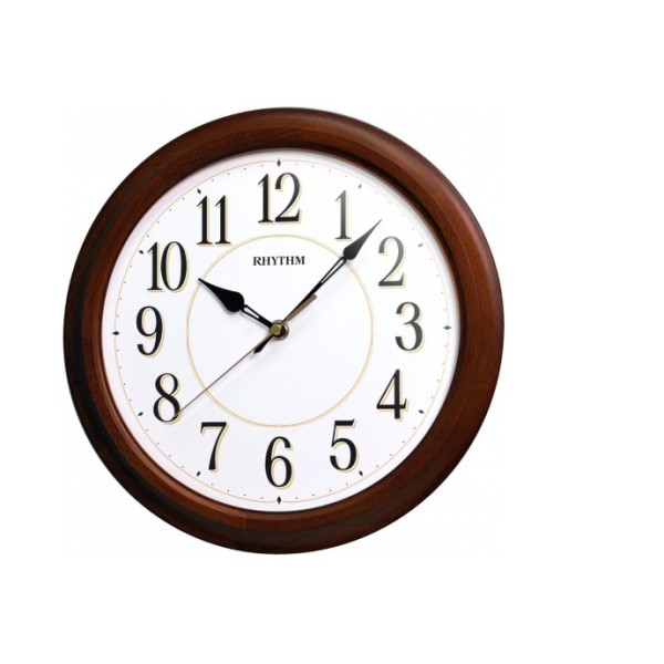 Rhythm Wooden Wall Clock - CMG131NR06