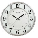 Rhythm Mirror finish Glass With 3D Index and Silent Silky Move Wall Clock - CMG527NR03