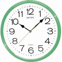 Rhythm White Dial Wall Clock - CMG734NR05