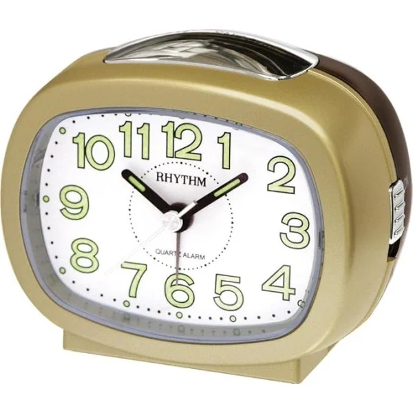 Rhythm Value Added Analogue Alarm Clock - CRE219NR18