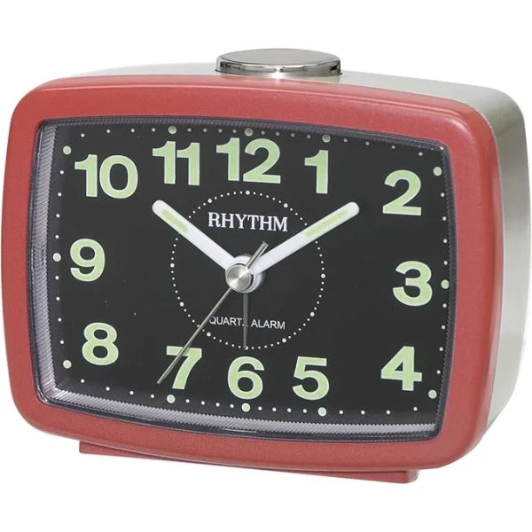 Rhythm Value Added Beep Alarm Table Clock - CRE222NR01