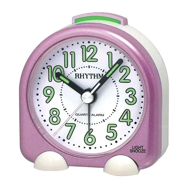 Rhythm Value Added Beep Alarm Clock, Pink - CRE229NR13