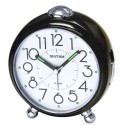 Rhythm Alarm Clock, Black - CRE302NR02