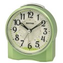 Rhythm Beep Alarm Clock, Green - CRE305NR05