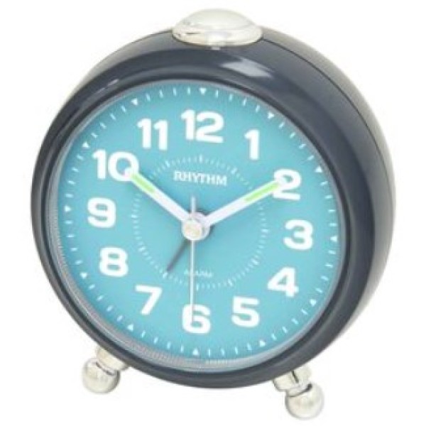 Rhythm Value Added Beep Alarm Clock, Dark Blue - CRE313NR11