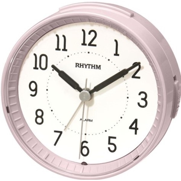 Rhythm Beep Alarm Clock, Pink - CRE850BR13