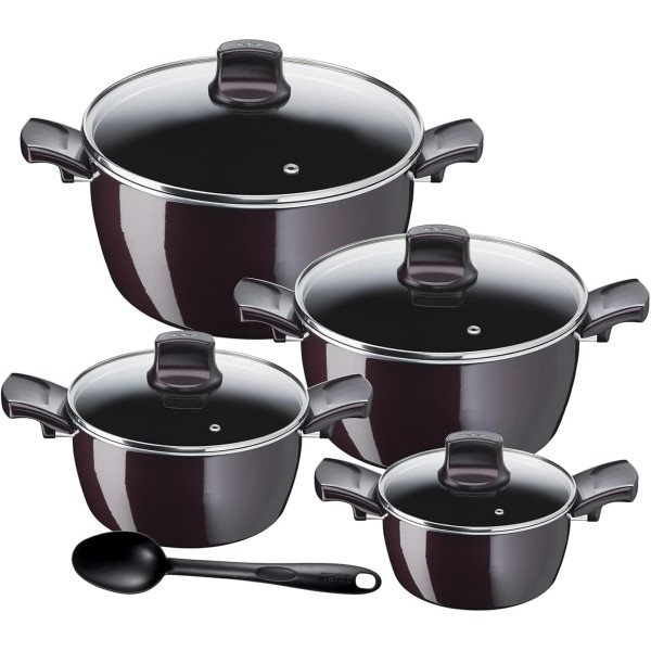 Tefal Non-Stick 9 Pcs Cooking Set - D5229183