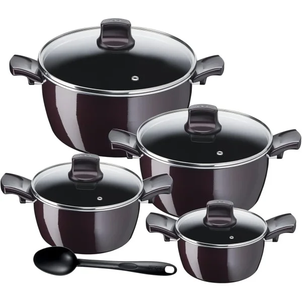 Tefal Non-Stick 9 Pcs Cooking Set - D5229183