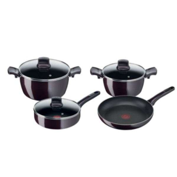 Tefal Non-Stick G6 Resist Intense 7 Pcs Cooking Set - D5229283