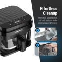 Daewoo 5.50L Capacity, 1200Watts Glass Air Fryer with Digital Panel - DAF 55GT