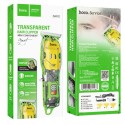 Hoco Transparent Hair Clipper, Green - DAR12