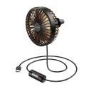 Borofone Wind Wire Control Car Fan - DBF11