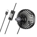 Borofone Wind Wire Control Car Fan - DBF11