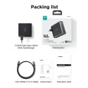Hoco 140W Gan Ultra-Fast Charger Kit With 240W Type C to C Cable - DC120