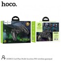 Hoco Cool Play Multi-function PS4 Wireless Gamepad, Black - DGM01
