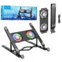 Hoco Laptop Stand with Cooling Pad - 1.5W / Black - DH17