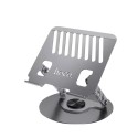 Hoco Leader Mini Rotating Notebook Stand Metal, Gray - DH21