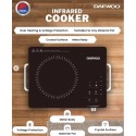 Daewoo 2000Watts, Knob & Touch Control Infrared Cooker - DIC 20MH