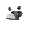 DJI Mic Mini Transmitter 2 TX + 1 RX Charging Case, Infinity Black - DJI-MIC100M