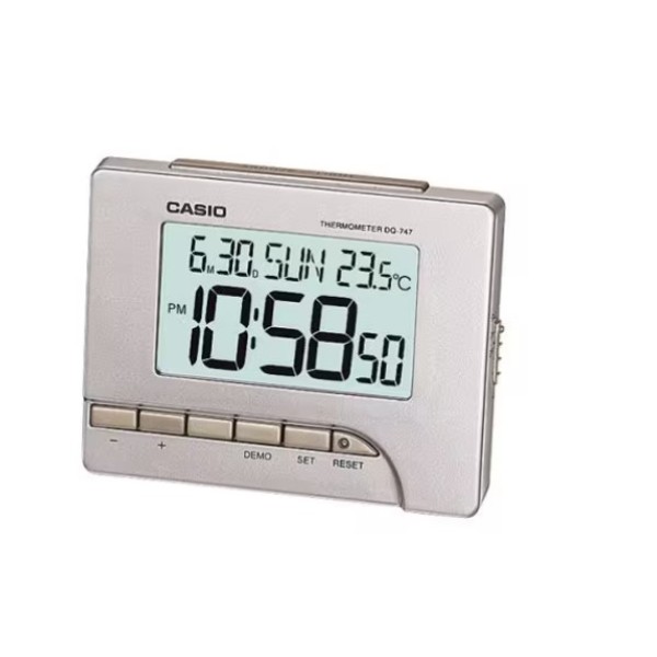 Casio Digital Alarm Table Clock - DQ-747-8DF