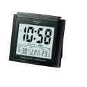 Casio Digital Alarm Table Clock, Black - DQ-750F-1DF