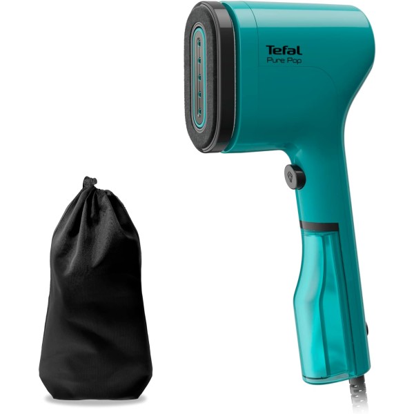 Tefal 1300Watts, Pure Pop Garment Steamer, Green - DT2024G0