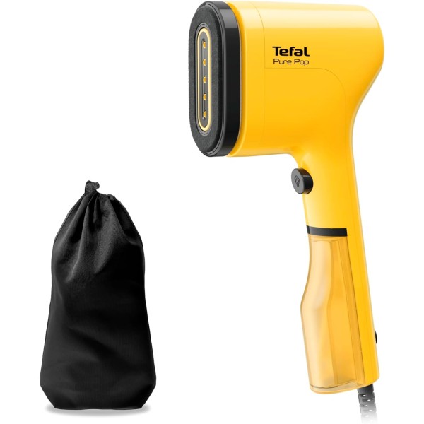 Tefal 1300Watts, Pure Pop Garment Steamer, Yellow - DT2026G0
