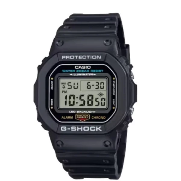 Casio G-shock Youth Digital Watch for Men - DW-5600UE-1DR