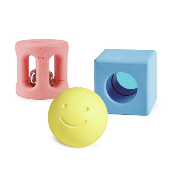 Hape Geometric Rattle Trio - E0456-T