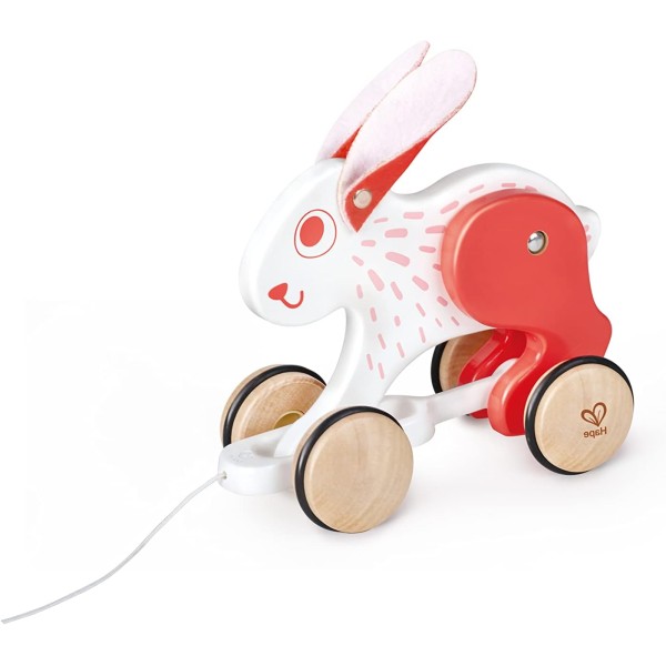 Hape Bunny Pull Along - E0918-T